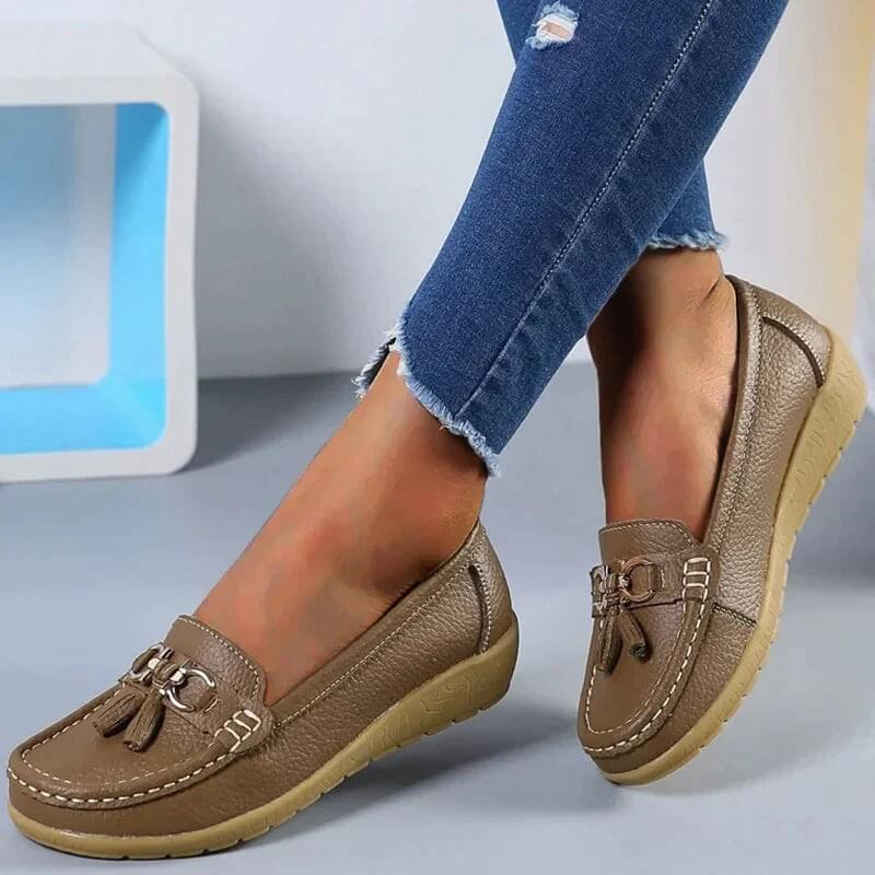 Clara | Leather Orthopedic Loafers