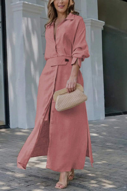 Jeanette | Maxi Dress with V-Neckline