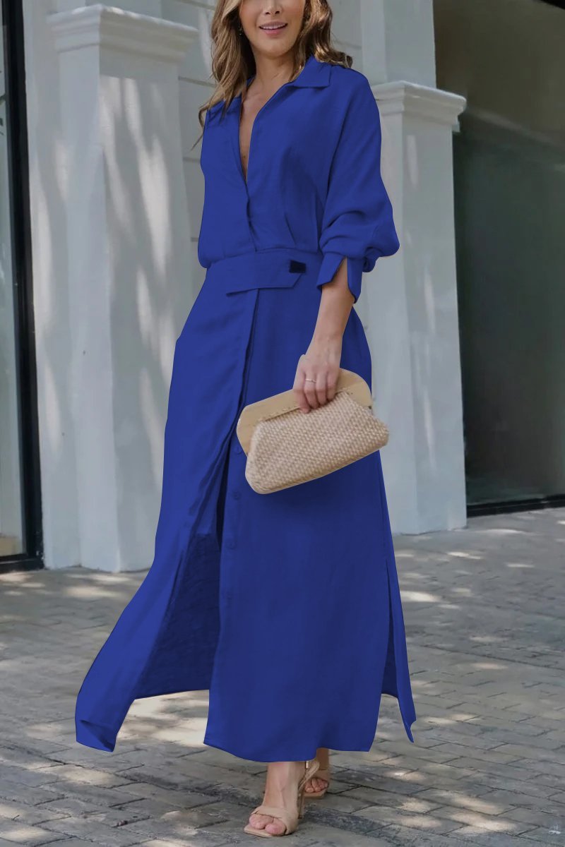 Jeanette | Maxi Dress with V-Neckline