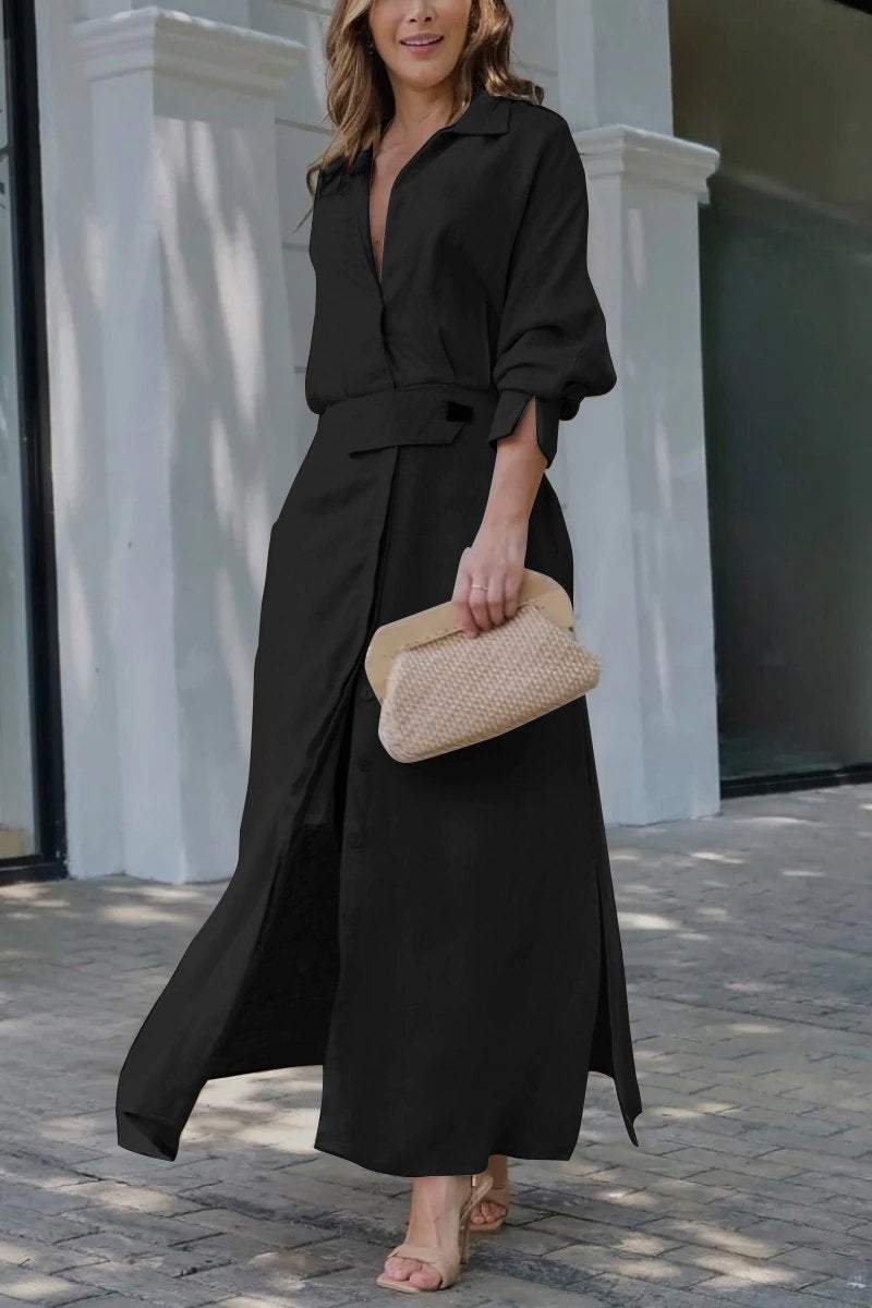 Jeanette | Maxi Dress with V-Neckline