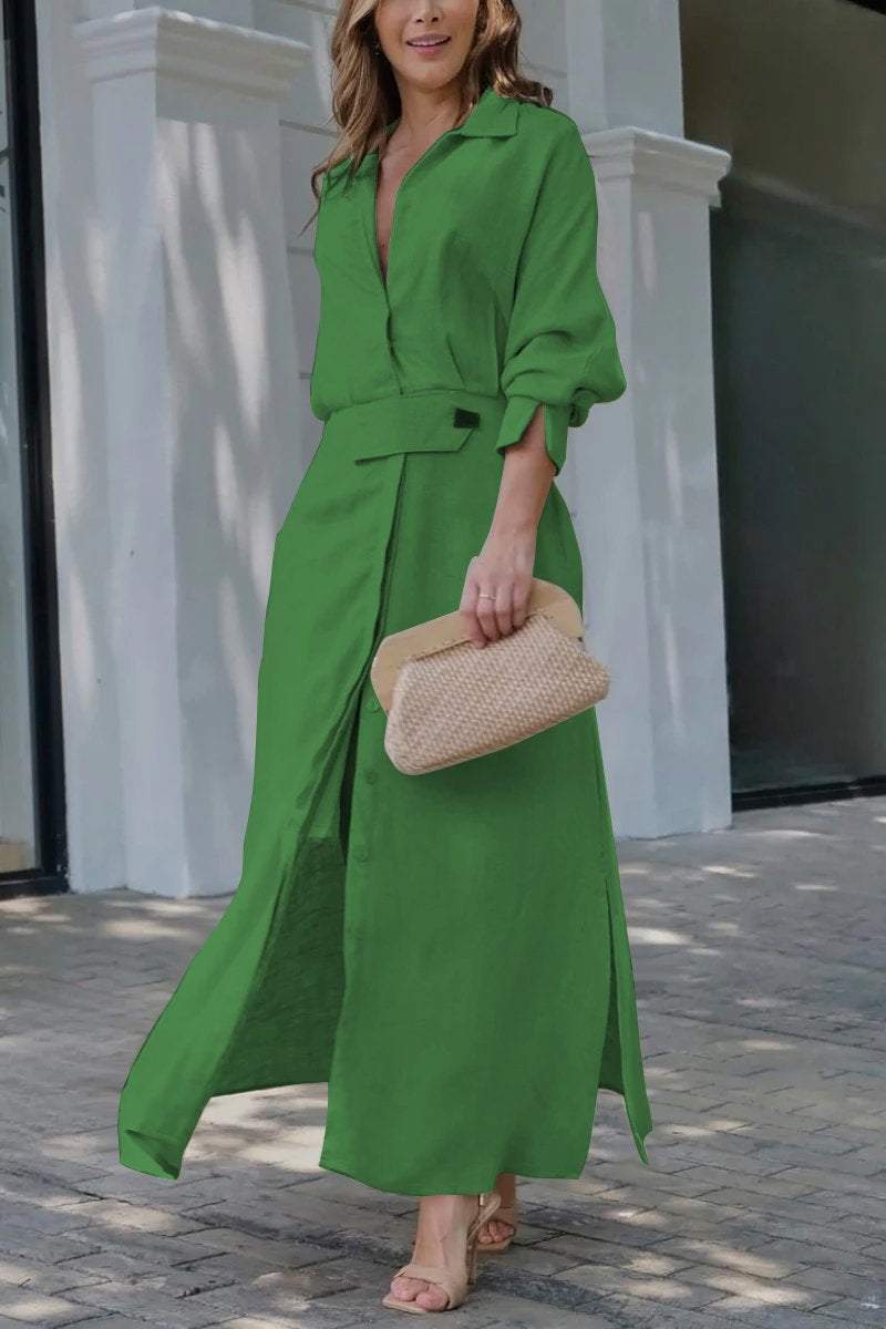 Jeanette | Maxi Dress with V-Neckline