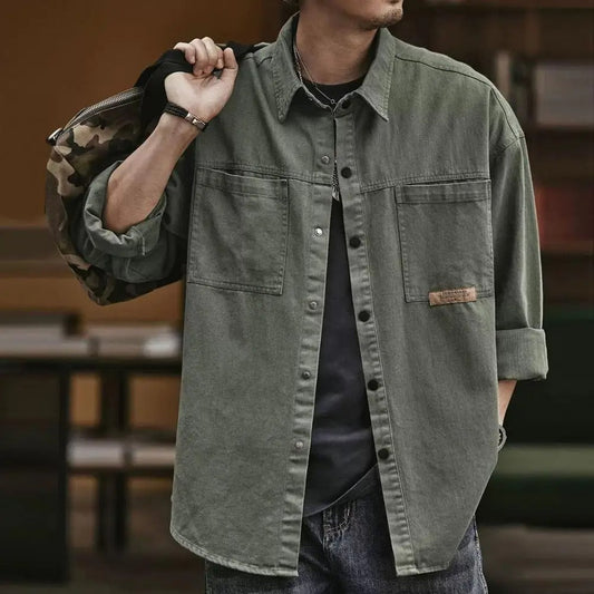 Owen | Vintage Vibe Button-Up