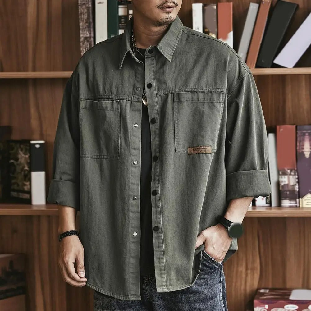 Owen | Vintage Vibe Button-Up