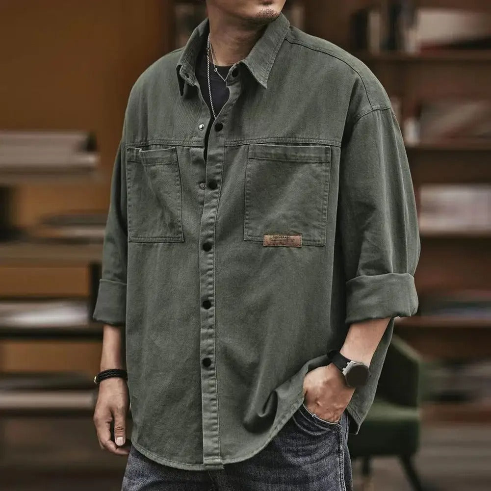 Owen | Vintage Vibe Button-Up