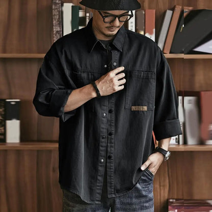 Owen | Vintage Vibe Button-Up