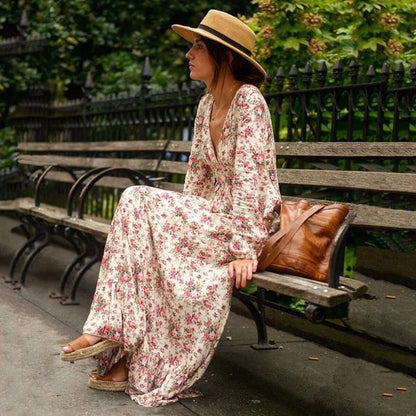 Nadia | Floral Maxi Summer Dress