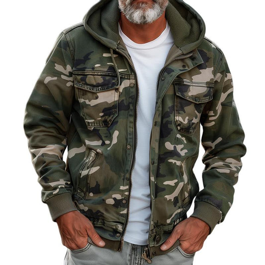 Sean | Camouflage Cargo Jacket