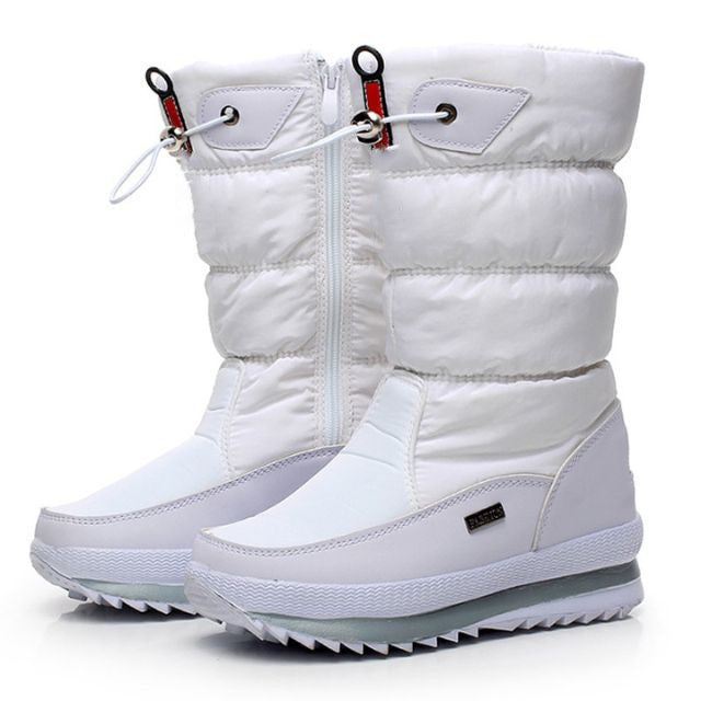 Nerina | Non-Slip Waterproof Faux Fur Snow Boots
