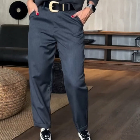 Kendra | Striped Tailored Trousers