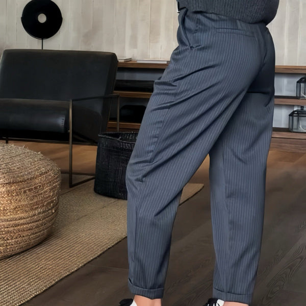 Kendra | Striped Tailored Trousers