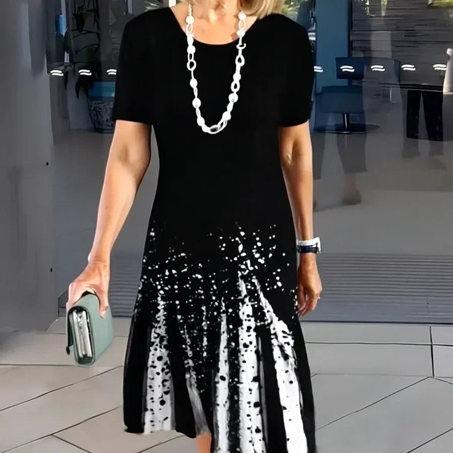 Aisling | Elegant Pleated Dress