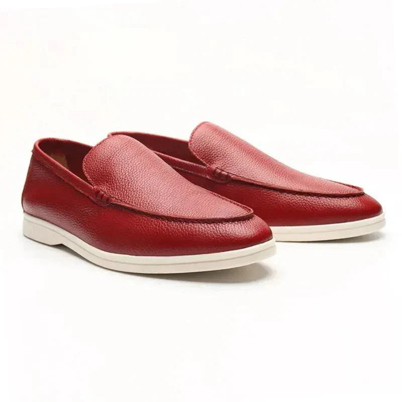 Max | Cowhide Moccasins
