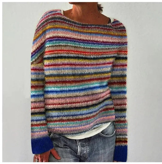 Amelia | Printed Chic Sweater