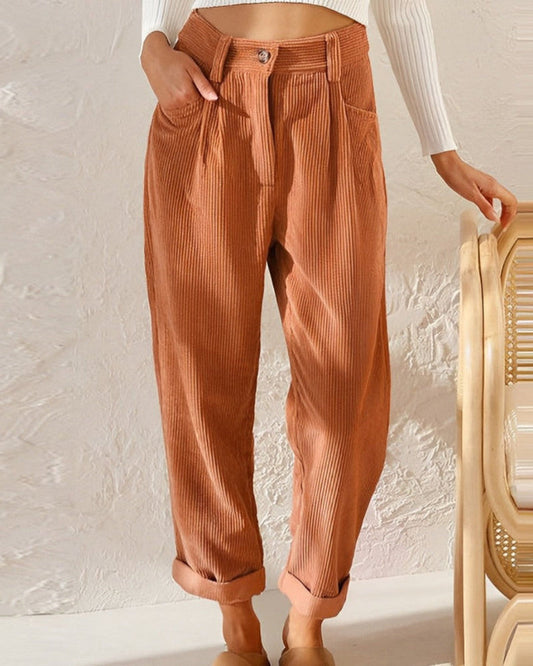 Jolene | Trendy Corduroy Pants